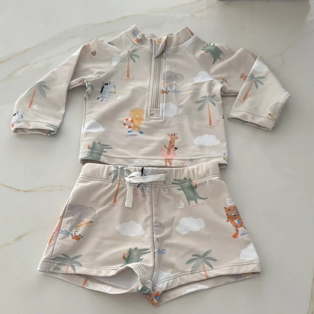 Elegant Baby SEASIDE SAFARI Swim 3-6 months